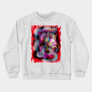 A crazy mind Crewneck Sweatshirt